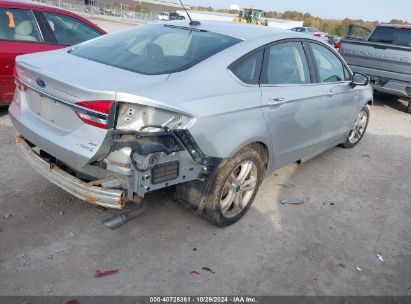 Lot #3052076360 2018 FORD FUSION HYBRID SE