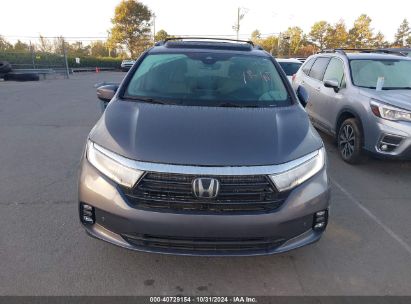 Lot #2992822323 2022 HONDA ODYSSEY ELITE