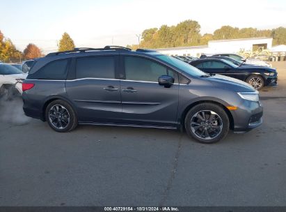 Lot #2992822323 2022 HONDA ODYSSEY ELITE