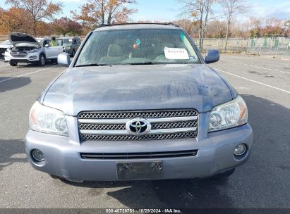 Lot #2992822312 2006 TOYOTA HIGHLANDER HYBRID LIMITED V6