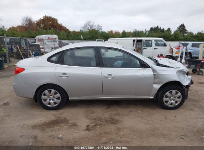 Lot #2995296451 2009 HYUNDAI ELANTRA GLS