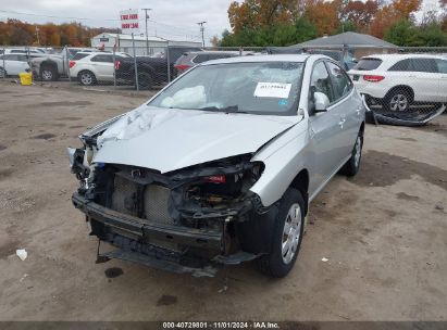 Lot #2995296451 2009 HYUNDAI ELANTRA GLS