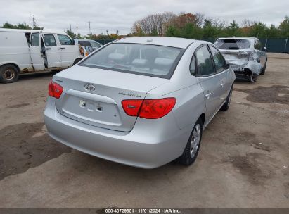 Lot #2995296451 2009 HYUNDAI ELANTRA GLS