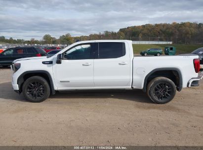 Lot #3025489073 2023 GMC SIERRA 1500 4WD  SHORT BOX ELEVATION WITH 3SB