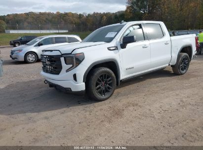 Lot #3025489073 2023 GMC SIERRA 1500 4WD  SHORT BOX ELEVATION WITH 3SB