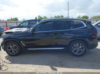 Lot #3035084929 2022 BMW X3 XDRIVE30I