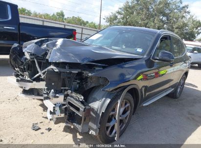 Lot #3035084929 2022 BMW X3 XDRIVE30I