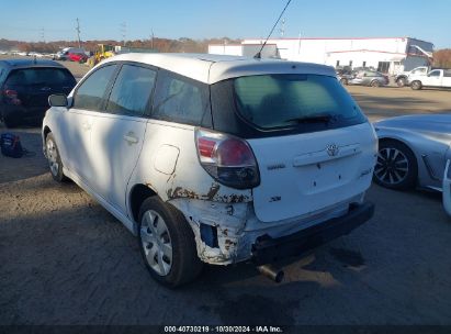 Lot #3005346916 2007 TOYOTA MATRIX XR