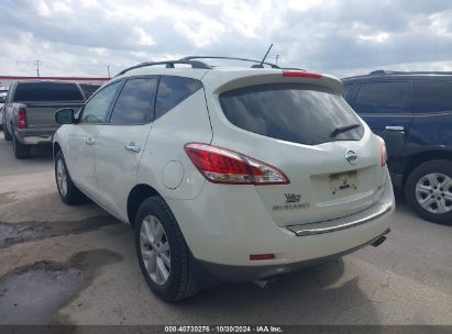 Lot #2992829233 2011 NISSAN MURANO SL