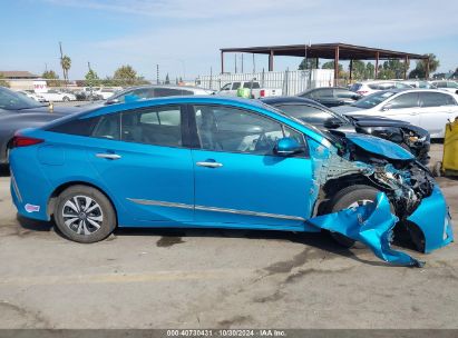 Lot #3046373625 2017 TOYOTA PRIUS PRIME ADVANCED