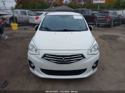 Lot #2995296412 2019 MITSUBISHI MIRAGE G4 SE