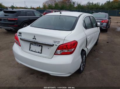 Lot #2995296412 2019 MITSUBISHI MIRAGE G4 SE