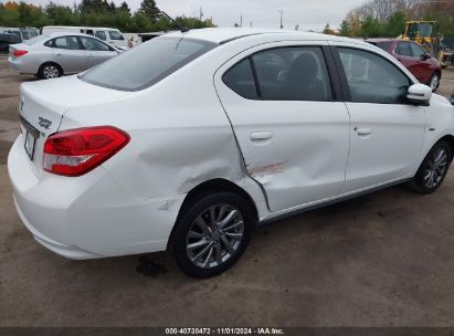 Lot #2995296412 2019 MITSUBISHI MIRAGE G4 SE