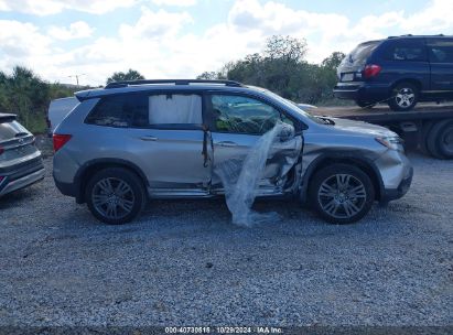 Lot #2995296405 2019 HONDA PASSPORT TOURING