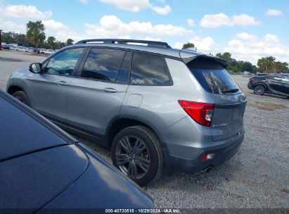 Lot #2995296405 2019 HONDA PASSPORT TOURING