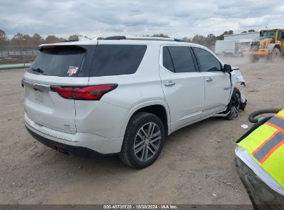 Lot #3035074359 2022 CHEVROLET TRAVERSE AWD HIGH COUNTRY