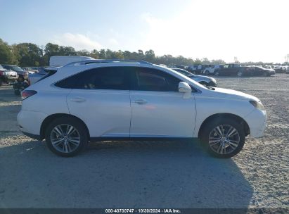 Lot #3037526824 2015 LEXUS RX 350