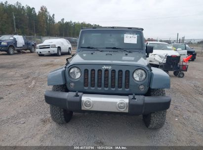 Lot #3050084236 2015 JEEP WRANGLER UNLIMITED SAHARA