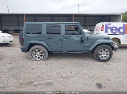 Lot #3050084236 2015 JEEP WRANGLER UNLIMITED SAHARA