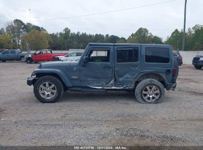 Lot #3050084236 2015 JEEP WRANGLER UNLIMITED SAHARA