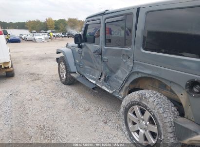 Lot #3050084236 2015 JEEP WRANGLER UNLIMITED SAHARA