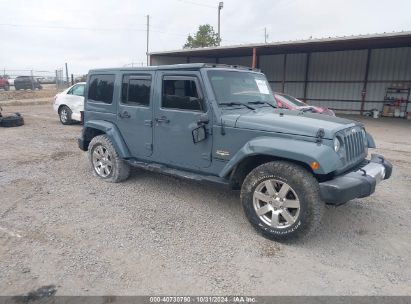 Lot #3050084236 2015 JEEP WRANGLER UNLIMITED SAHARA