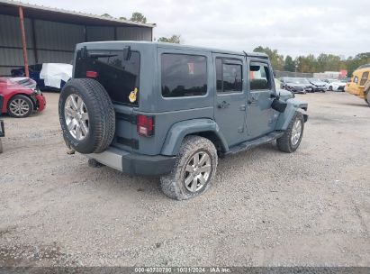 Lot #3050084236 2015 JEEP WRANGLER UNLIMITED SAHARA