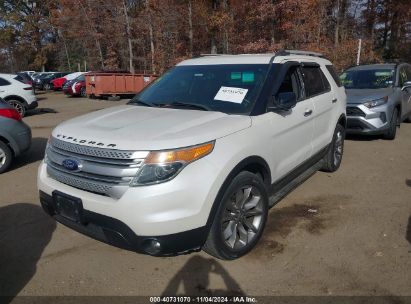 Lot #3035074346 2014 FORD EXPLORER XLT