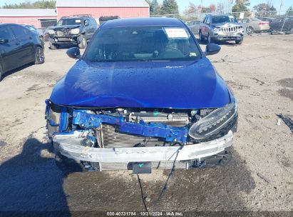 Lot #2995296229 2021 HONDA ACCORD SPORT