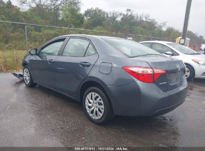 Lot #2997781434 2017 TOYOTA COROLLA LE