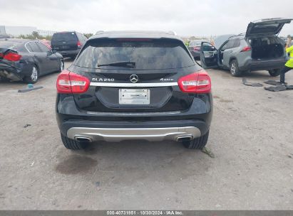 Lot #3053063812 2016 MERCEDES-BENZ GLA 250 4MATIC