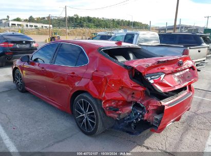 Lot #3035095179 2022 TOYOTA CAMRY SE