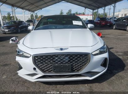 Lot #3056063075 2019 GENESIS G70 2.0T ADVANCED