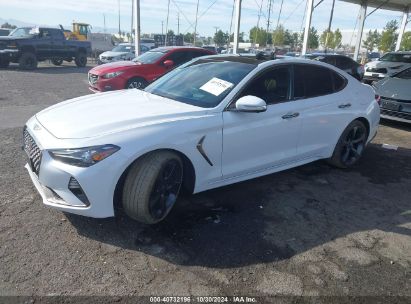 Lot #3056063075 2019 GENESIS G70 2.0T ADVANCED