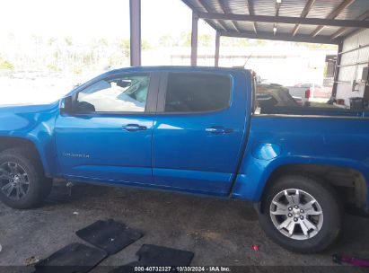 Lot #3038978721 2022 CHEVROLET COLORADO 4WD  SHORT BOX LT