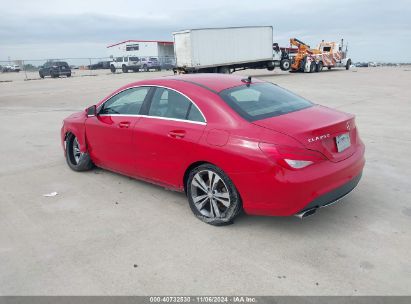 Lot #3051078683 2016 MERCEDES-BENZ CLA 250