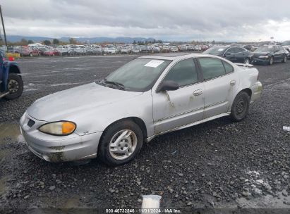 Lot #3051089401 2005 PONTIAC GRAND AM SE