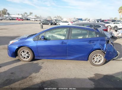 Lot #3032321660 2016 TOYOTA PRIUS THREE