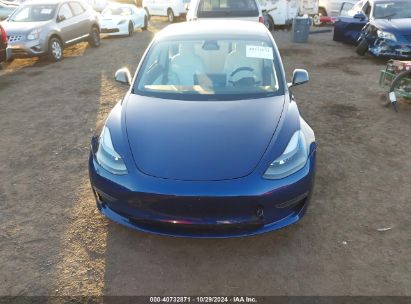 Lot #2992832549 2021 TESLA MODEL 3 STANDARD RANGE PLUS REAR-WHEEL DRIVE