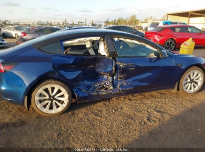 Lot #2992832549 2021 TESLA MODEL 3 STANDARD RANGE PLUS REAR-WHEEL DRIVE