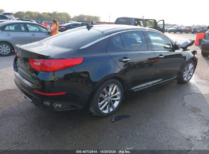 Lot #3053063796 2014 KIA OPTIMA SXL TURBO