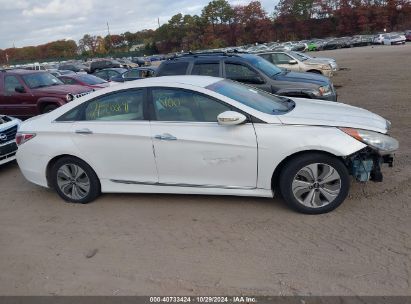 Lot #3037546507 2012 HYUNDAI SONATA HYBRID