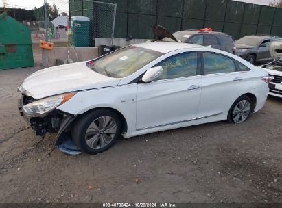 Lot #3037546507 2012 HYUNDAI SONATA HYBRID