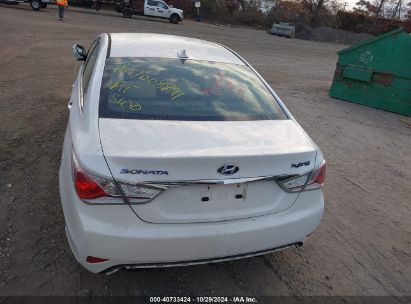 Lot #3037546507 2012 HYUNDAI SONATA HYBRID