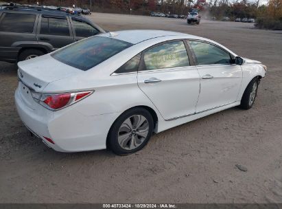 Lot #3037546507 2012 HYUNDAI SONATA HYBRID