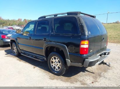 Lot #3035074288 2003 CHEVROLET TAHOE Z71