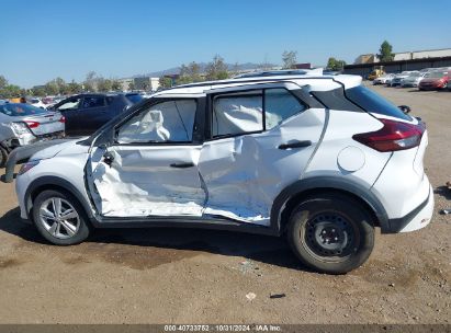 Lot #2992832540 2022 NISSAN KICKS S XTRONIC CVT