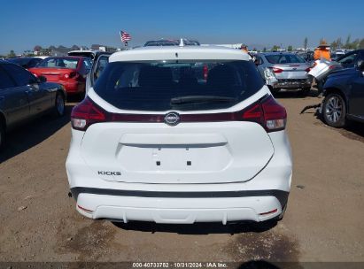 Lot #2992832540 2022 NISSAN KICKS S XTRONIC CVT