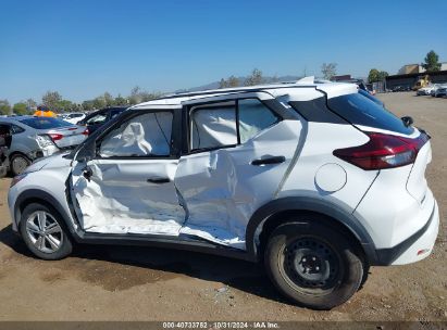 Lot #2992832540 2022 NISSAN KICKS S XTRONIC CVT