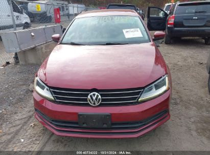 Lot #3052076246 2017 VOLKSWAGEN JETTA 1.4T S